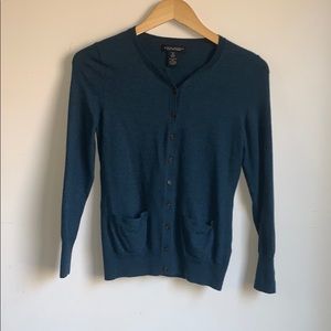 Banana Republic merino wool cardigan petite small